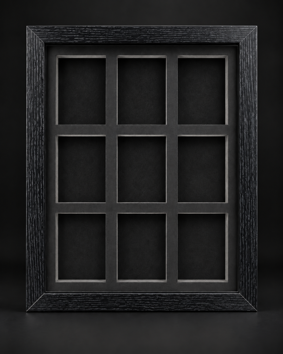 9-Card Trading Card Wall Display Frame