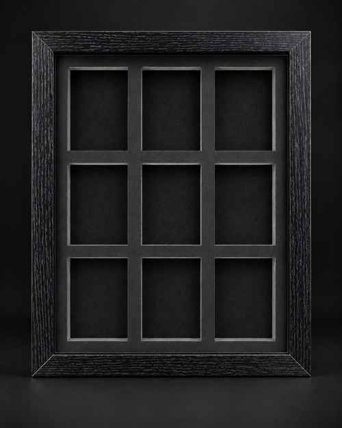 9-Card Trading Card Wall Display Frame