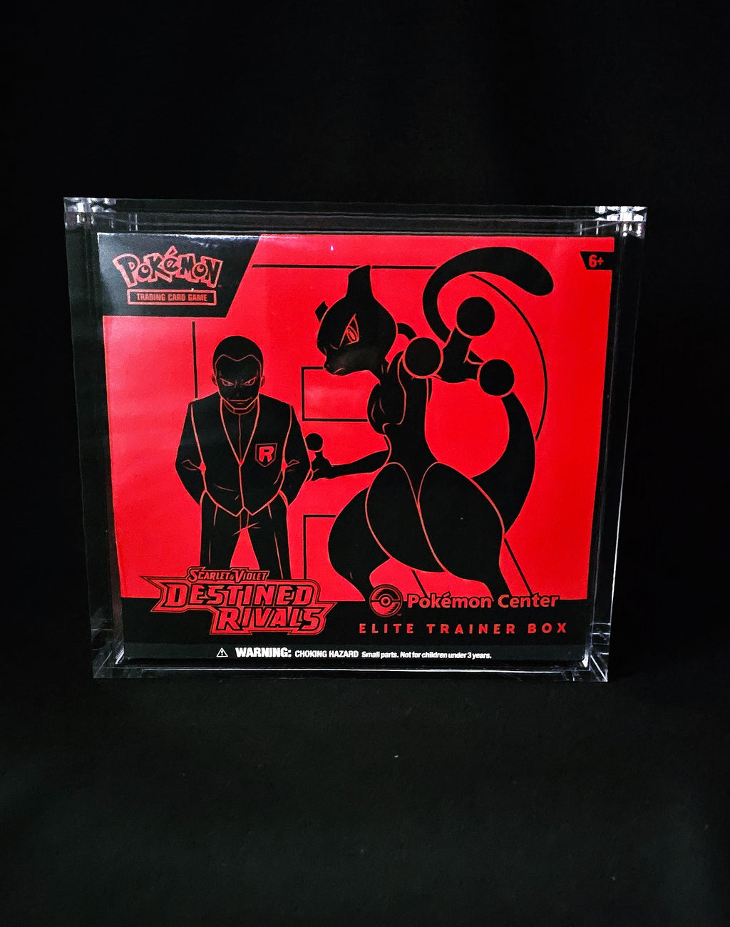 Premium Acrylic Display Case (Elite Trainer Box)