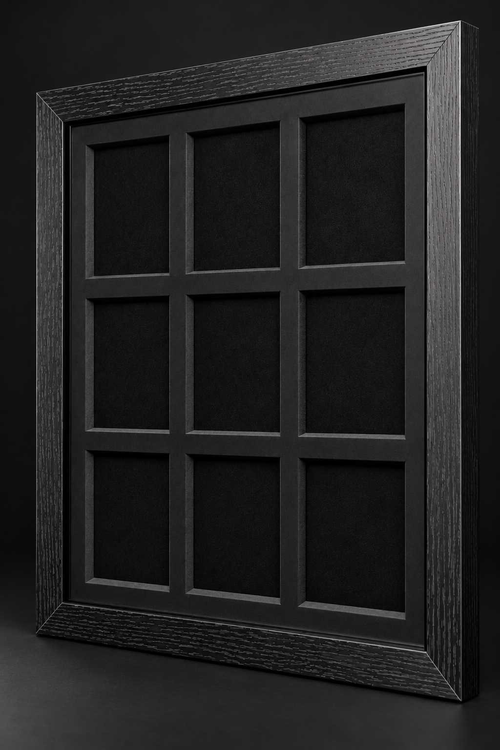 9-Card Trading Card Wall Display Frame
