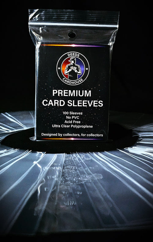 Premium Soft Trading Card Penny Sleeves (100 Sleeves)